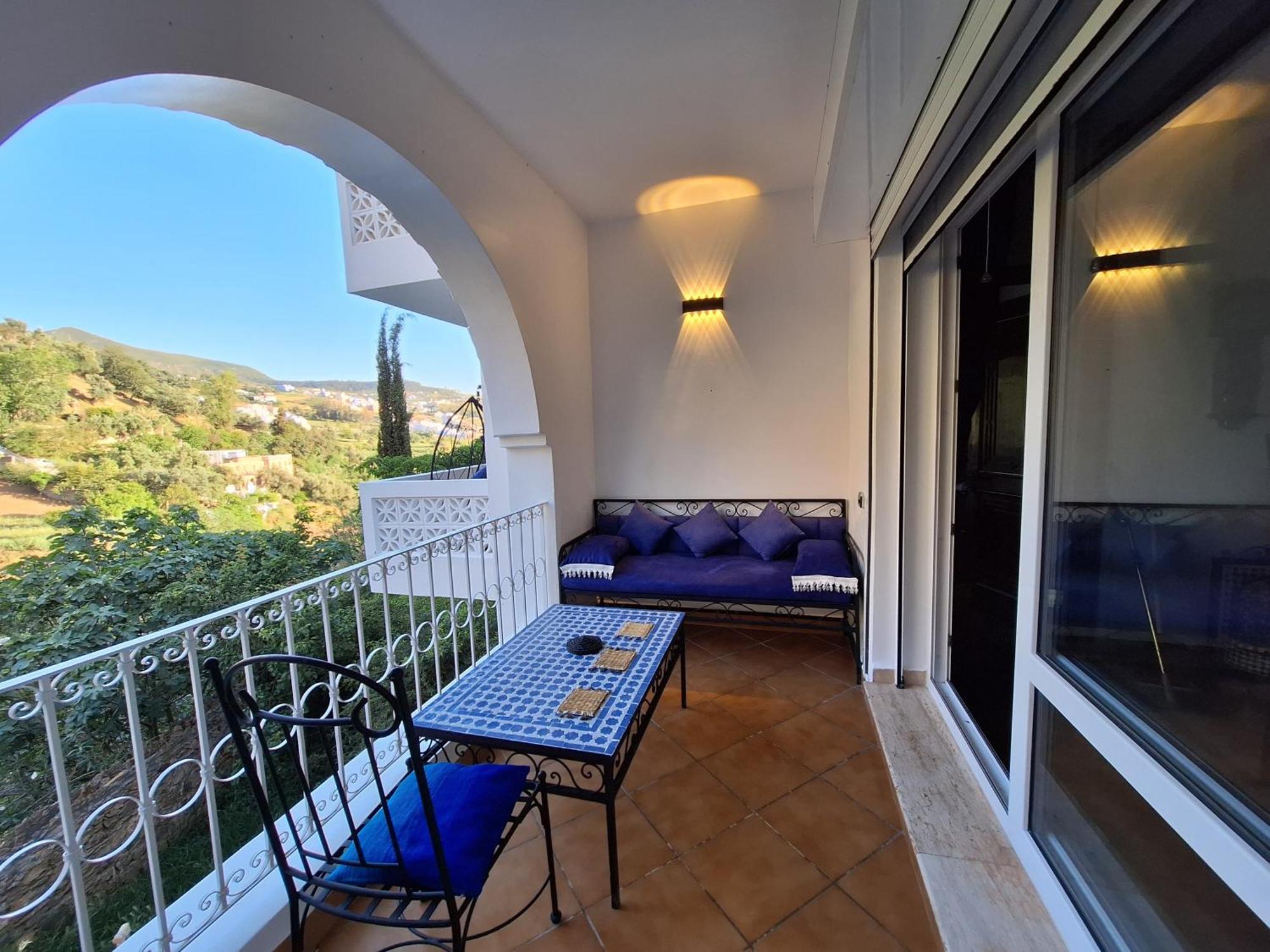 Apartmán Casa Ras El Maa Šafšawán Exteriér fotografie