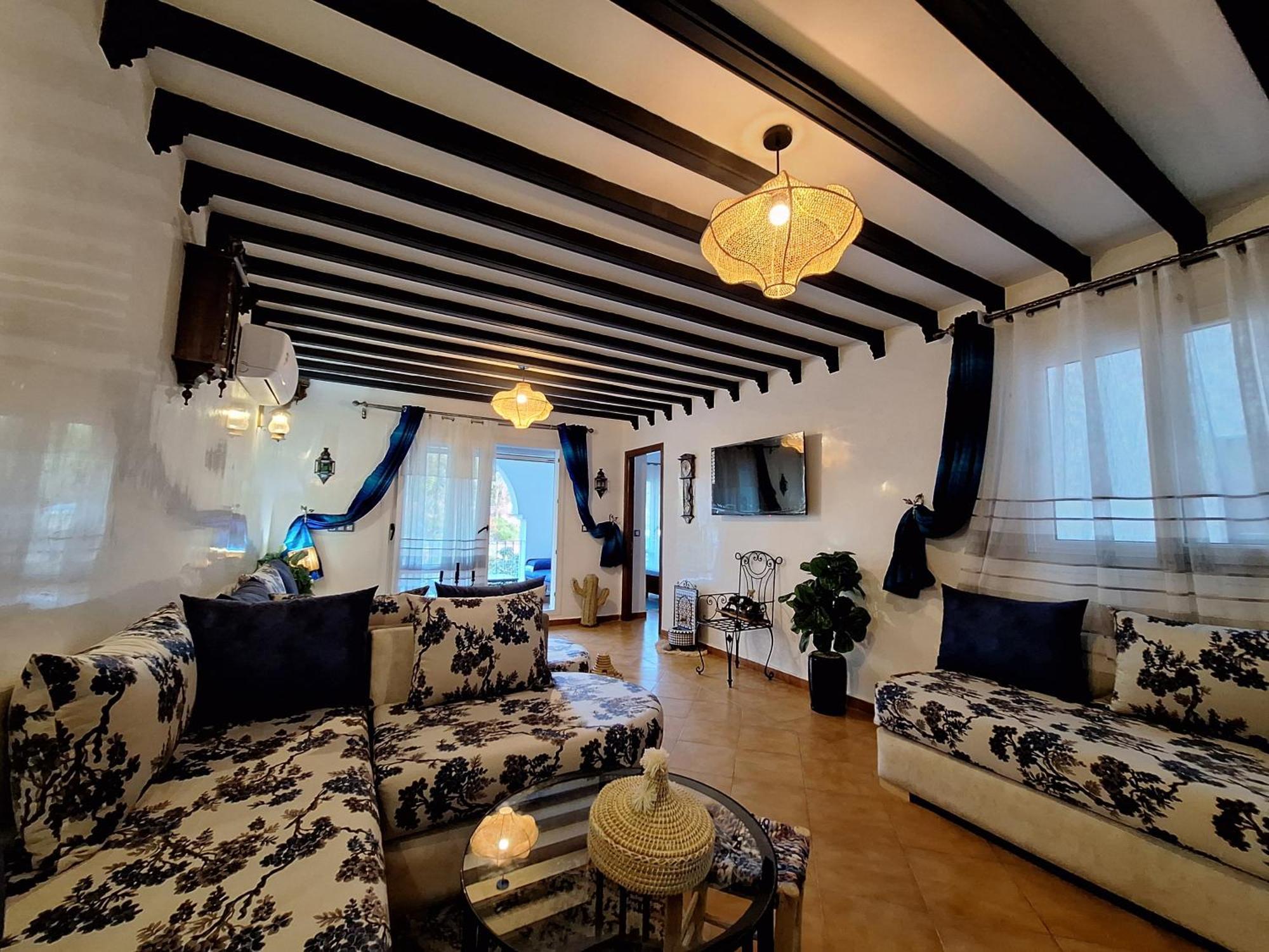 Apartmán Casa Ras El Maa Šafšawán Exteriér fotografie