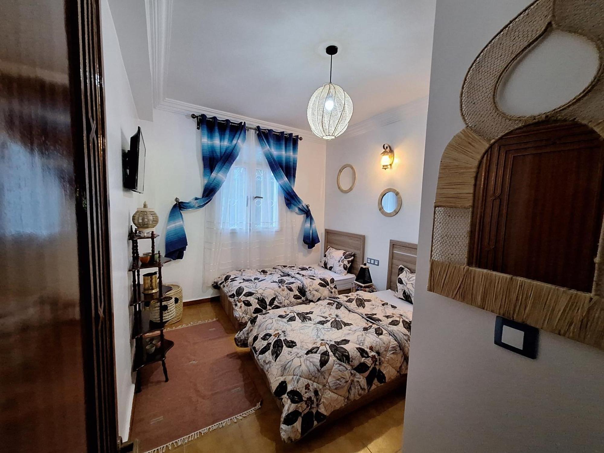 Apartmán Casa Ras El Maa Šafšawán Exteriér fotografie