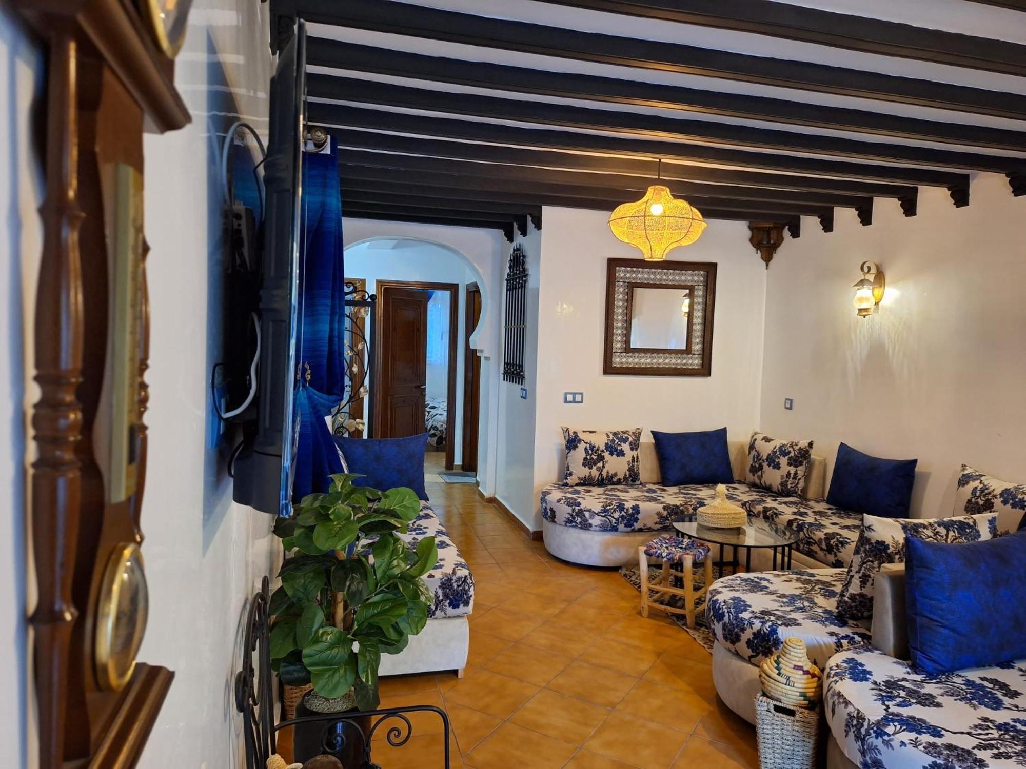 Apartmán Casa Ras El Maa Šafšawán Exteriér fotografie