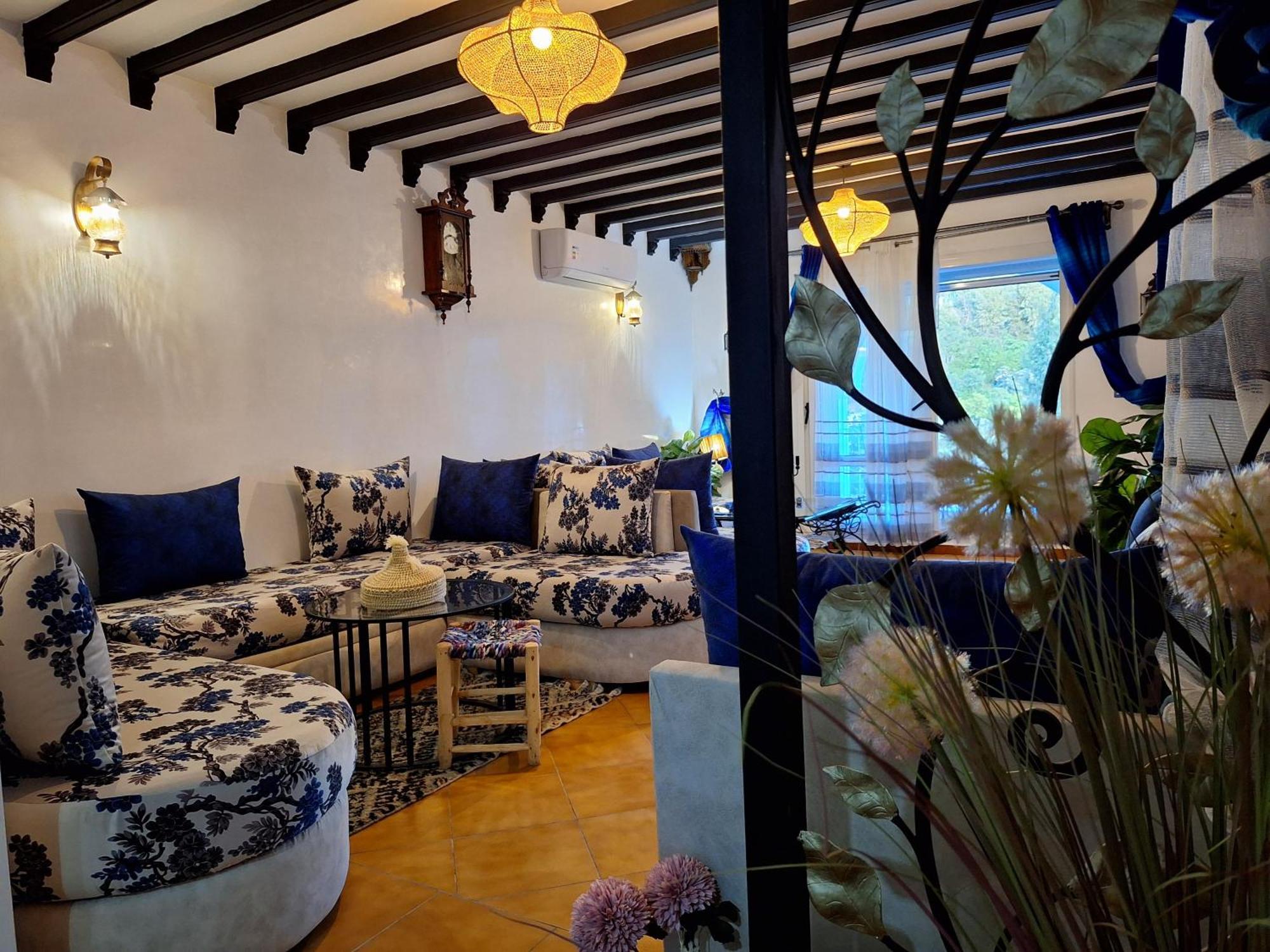 Apartmán Casa Ras El Maa Šafšawán Exteriér fotografie