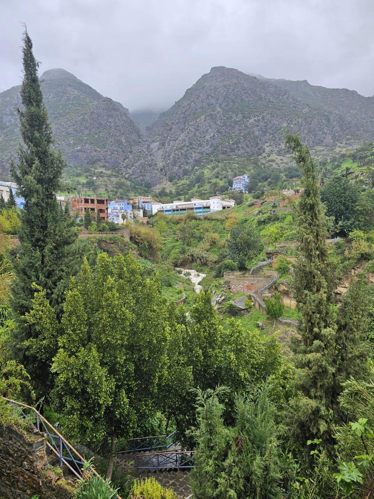 Apartmán Casa Ras El Maa Šafšawán Exteriér fotografie