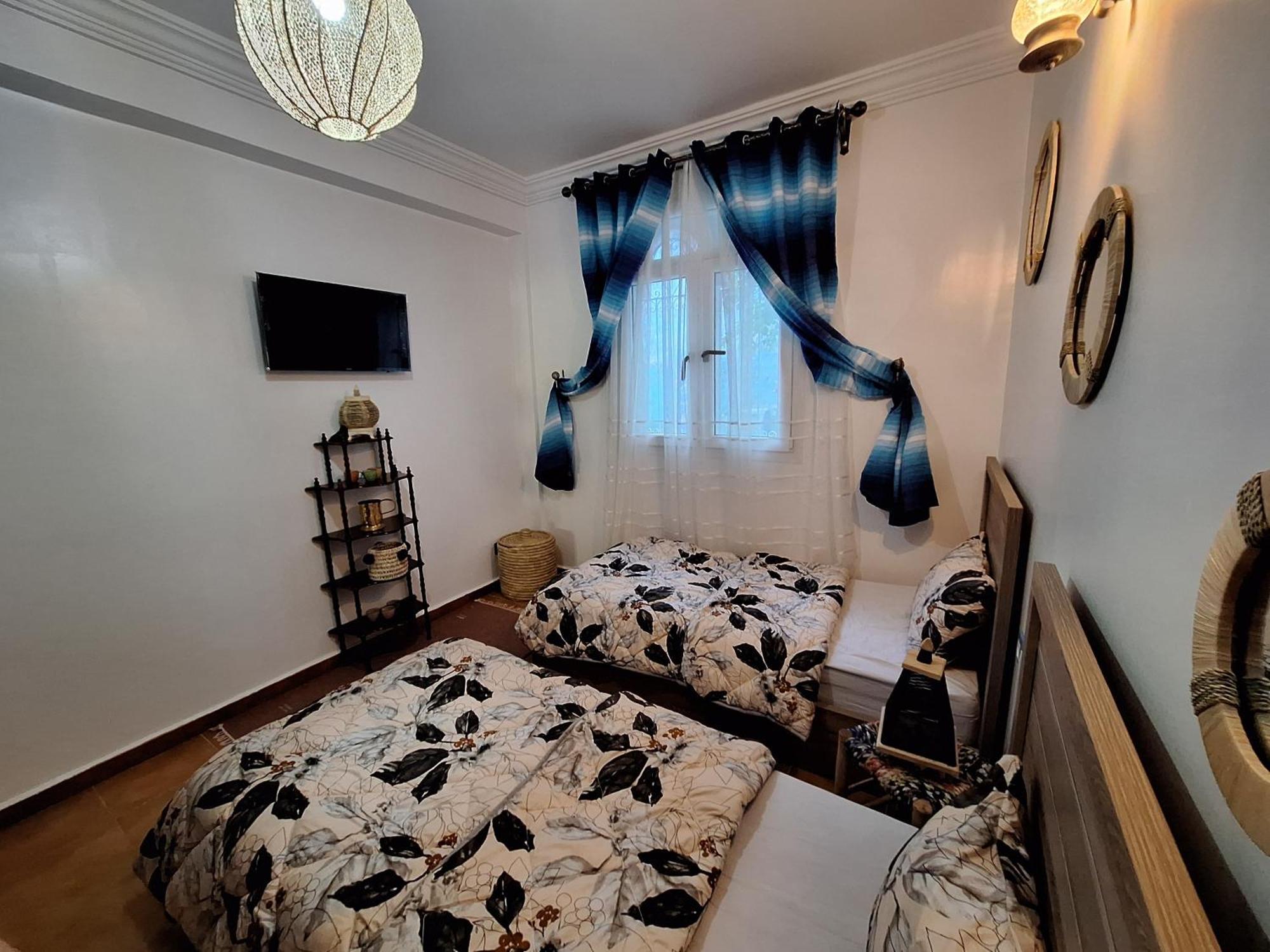 Apartmán Casa Ras El Maa Šafšawán Exteriér fotografie