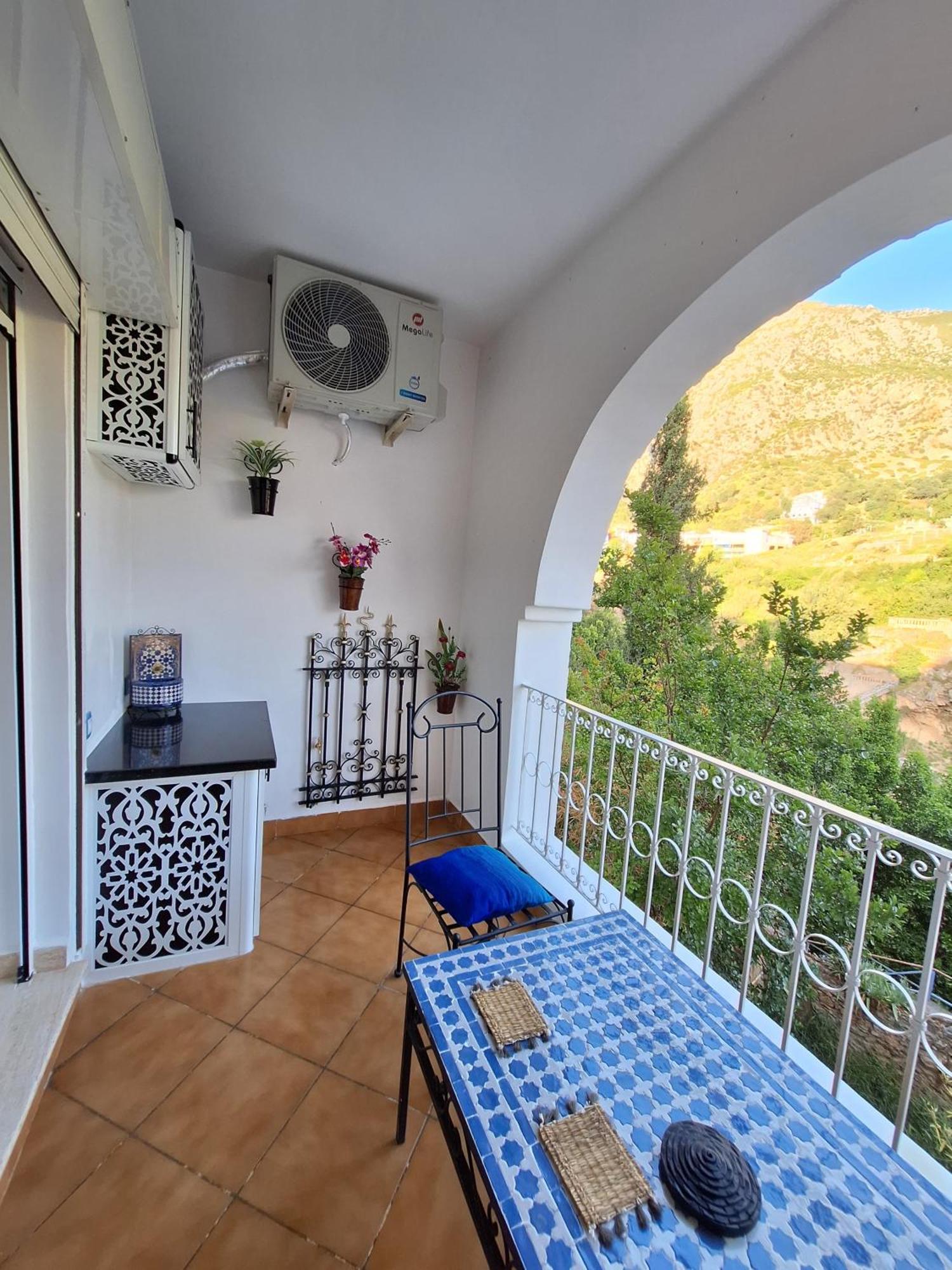 Apartmán Casa Ras El Maa Šafšawán Exteriér fotografie